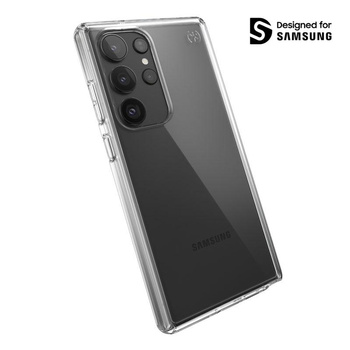 Speck Presidio Perfect-Clear - Samsung Galaxy S23 Ultra Gehäuse mit MICROBAN Beschichtung (Klar)