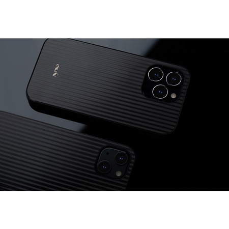 Moshi Arx Slim Hardshell Case - iPhone 13 Pro MagSafe Case (Mirage Black)