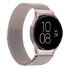 PURO Milanese Magnetband - Edelstahlarmband für Samsung Galaxy Watch 5 / Watch 5 Pro / Watch 4 / Watch 4 Classic (Roségold)