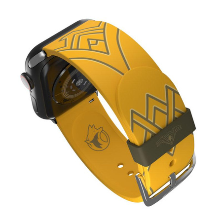 DC Comics - Bracelet pour Apple Watch 38/40/41/42/44/45/49 mm (Wonder Woman 1984 : Golden Armor)