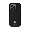 US Polo Assn Yoke Pattern  - Case iPhone 15 Pro Max (black)