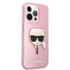 Karl Lagerfeld Karl’s Head Glitter - Case for iPhone 13 Pro Max (Pink)