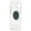 Guess IML Metal Colored Circle Classic Logo MagSafe - Case for iPhone 16 (black)
