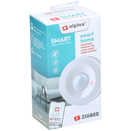 Alpina - Inteligentní PIR detektor pohybu síť Zigbee