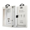 Karl Lagerfeld Silicone Karl & Choupette - iPhone 13 mini Case (white)