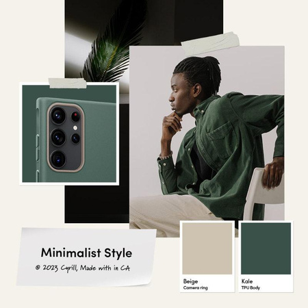 Spigen Cyrill Ultra Color - Etui pour Samsung Galaxy S23 Ultra (Kale)