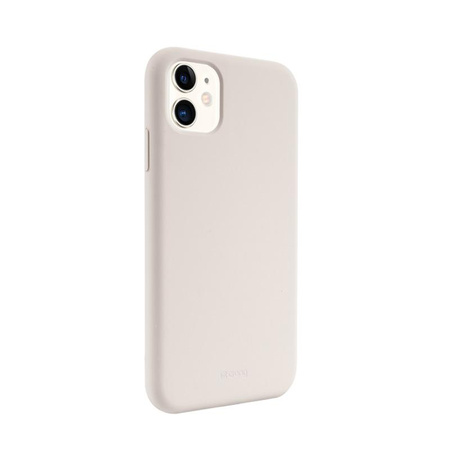Crong Color Cover - Custodia per iPhone 11 (Beige pietra)