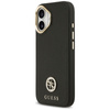 Guess Grained Strass Logo MagSafe - Hülle iPhone 17 (schwarz)