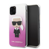 Karl Lagerfeld Iconic Karl Gradient - iPhone 11 Pro Tasche (rosa)
