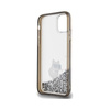 Karl Lagerfeld Liquid Glitter Choupette - iPhone 11 tok (átlátszó)