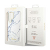 Guess Marble Collection - Samsung Galaxy S23 Ultra Case (white)