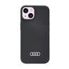 Audi Silicone Case - Hülle für iPhone 14 (Schwarz)
