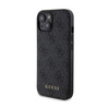 Guess Bundle Pack MagSafe 4G Metal Gold Logo - Etui Set + Power Bank 5000mAh MagSafe iPhone 15 (schwarz)