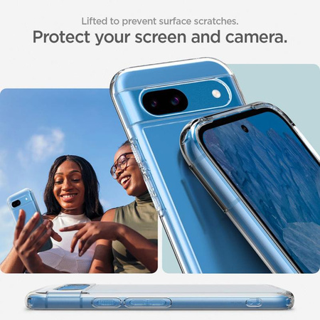 Spigen Ultra Hybrid - Gehäuse für Google Pixel 8A (Transparent)