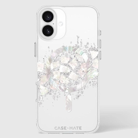 Case-Mate Karat MagSafe - iPhone 16 Plus gyöngyházzal díszített tok (A Touch of Pearl)