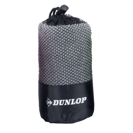 Dunlop - Serviette de sport en microfibre (Gris)