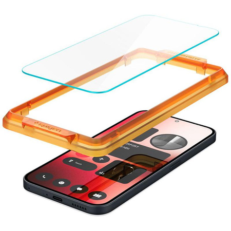 Spigen Alm Glas.TR 2-Pack - Szkło hartowane do Nothing Phone 2a (Przezroczysty)