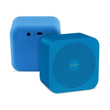 PURO Handy Speaker - přenosný bezdrátový reproduktor Bluetooth (modrý)