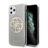 Guess Circle Glitter 4G - iPhone 11 Pro Case (Light Grey)