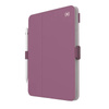 Speck Balance Folio – Etui iPad 10.9" (2022) z powłoką MICROBAN w/Magnet & Stand up (Plumberry/Crushed Purple/Crepe Pink)
