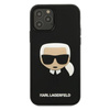 Karl Lagerfeld 3D Rubber Karl`s Head - iPhone 12 Pro Max Case (black)