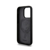 DKNY Liquid Silicone White Printed Logo MagSafe - iPhone 15 Pro Case (noir)