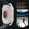 Spigen Rugged Armor - Pouzdro pro Apple Watch Ultra 1/2 49 mm (Béžová)