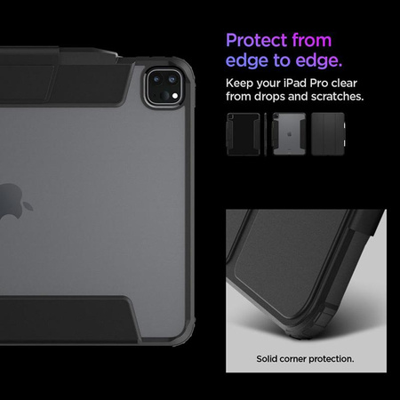 Spigen Ultra Hybrid Pro - Etui do iPad Pro 13" M4 (2024)  (Black)