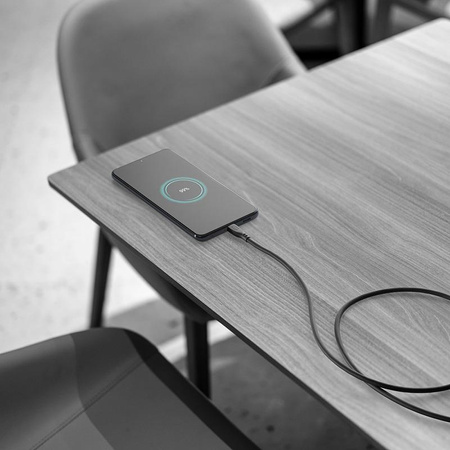 Cellularline Soft Cable - USB-C auf USB-C Kabel 1,2 m (schwarz)