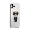 Karl Lagerfeld Iconic Karl - iPhone 11 Pro tok (Ezüst csillogás)