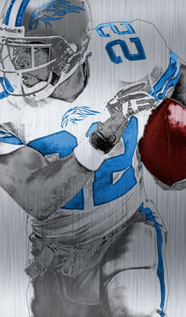 Nexgen Skins - Coque Samsung GALAXY Note 2 3D-effect skin set (Running Back 3D)