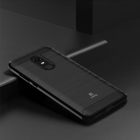 Crong Soft Armour Cover - Xiaomi Redmi 5 Plus Case (black)