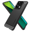 Spigen Rugged Armor - Gehäuse für Xiaomi Redmi Note 13 Pro 5G/POCO X6 5G (Mattschwarz)