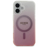 Guess IML Glitter Gradient MagSafe - Case for iPhone 16 (Pink)