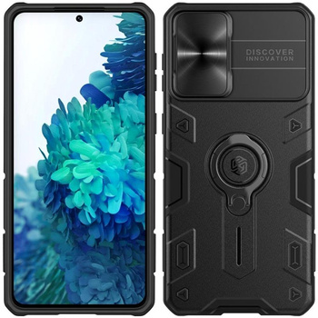 Nillkin CamShield Armor - pouzdro pro Samsung Galaxy S21+ s krytem fotoaparátu (černé)