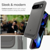 Spigen Rugged Armor - Étui pour Google Pixel 9 / 9 Pro (Gris marbré)