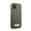 Guess Pfingstrose Logo Platte MagSafe - iPhone 13 Tasche (grau)