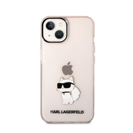 Karl Lagerfeld IML NFT Choupette - iPhone 14 Plus tok (rózsaszín)