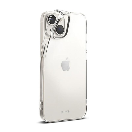 Crong Crystal Slim Cover - Coque pour iPhone 14 Plus (Transparent)