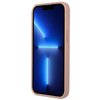 Pouzdro Guess Saffiano Triangle Logo - pouzdro pro iPhone 13 Pro Max (růžové)