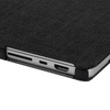 Incase Textured Hardshell in Woolenex - Étui en tissu pour MacBook Pro 14" (2023-2021) (Graphite)