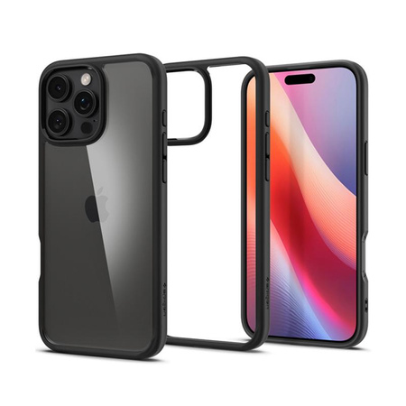 Spigen Ultra Hybrid - Pouzdro pro iPhone 16 Pro Max (Matte Black)