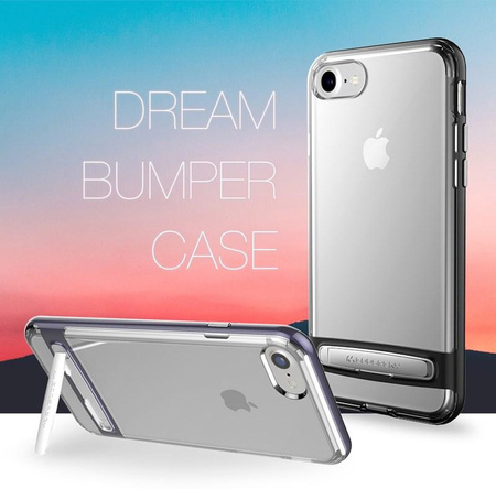 Mercury Dream Bumper - Samsung Galaxy S9 Hülle mit Metallständer (gold)
