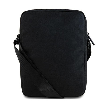 BMW Carbon Blue Stripes - 8" Tragetasche (schwarz)