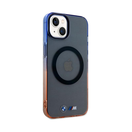 BMW Gradient Bumper MagSafe - Hülle für iPhone 15 (Grau)