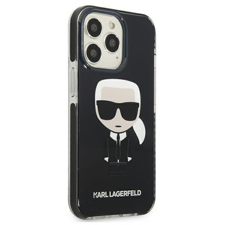 Karl Lagerfeld Fullbody Ikonik - Etui iPhone 13 Pro (Black)