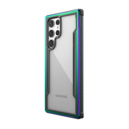 X-Doria Raptic Shield Pro - Samsung Galaxy S22 Ultra 5G Gehäuse (antimikrobieller Schutz) (irisierend)