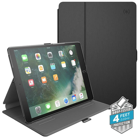 Speck Balance Folio - iPad Air / Pro 10.5" Case w/Magnet & Stand up (Black/Slate Grey)