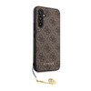 Guess 4G Charms Kollektion - Samsung Galaxy A54 5G Tasche (braun)