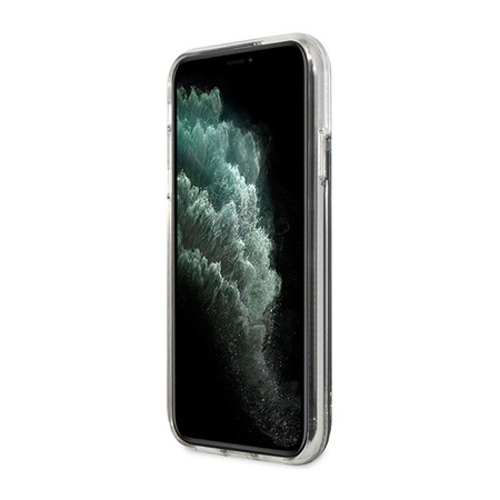 Karl Lagerfeld Liquid Glitter Gatsby - iPhone 11 tok (fekete)